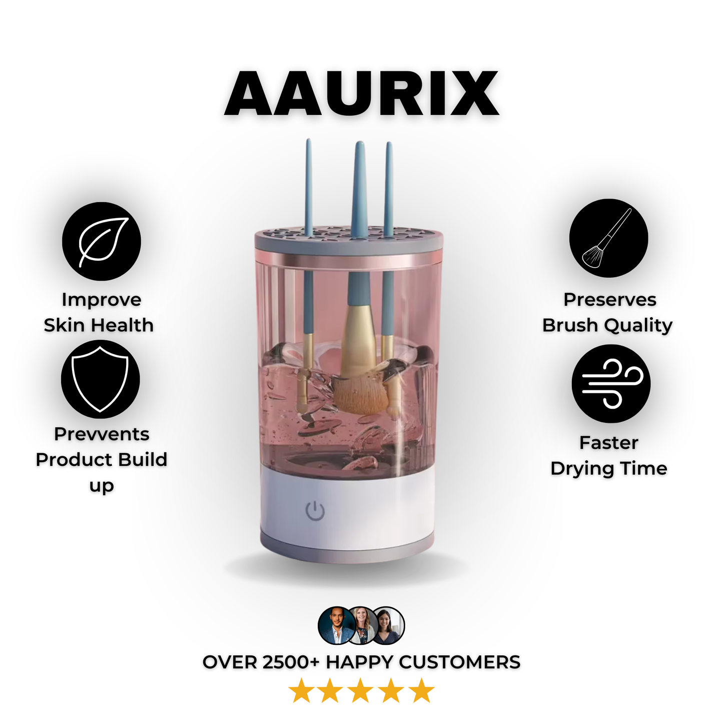 Electric Makeup Brush Cleaner